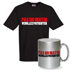 lot cadeau tee shirt et mug