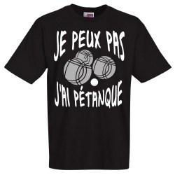 tee shirt humoristique pétanque