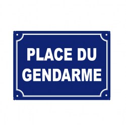 plaque de rue humoristique