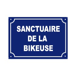 plaque de rue humoristique