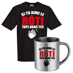 lot cadeau tee shirt et mug