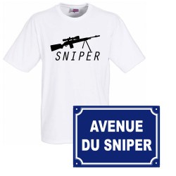 lot cadeau tee shirt plaque de rue