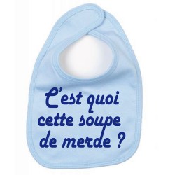 bavoir bébé humoristique