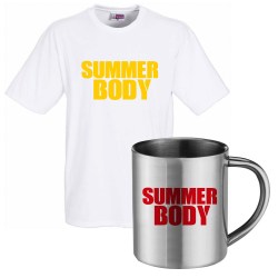 lot cadeau tee shirt et mug