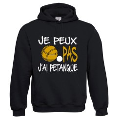 sweatshirt à capuche kaki bouliste