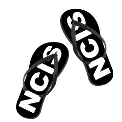 paire de tongs NCIS