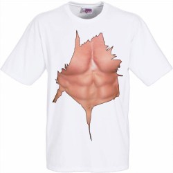 tee shirt  buste musclé