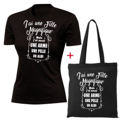 tote bag et t-shirt humoristique femme